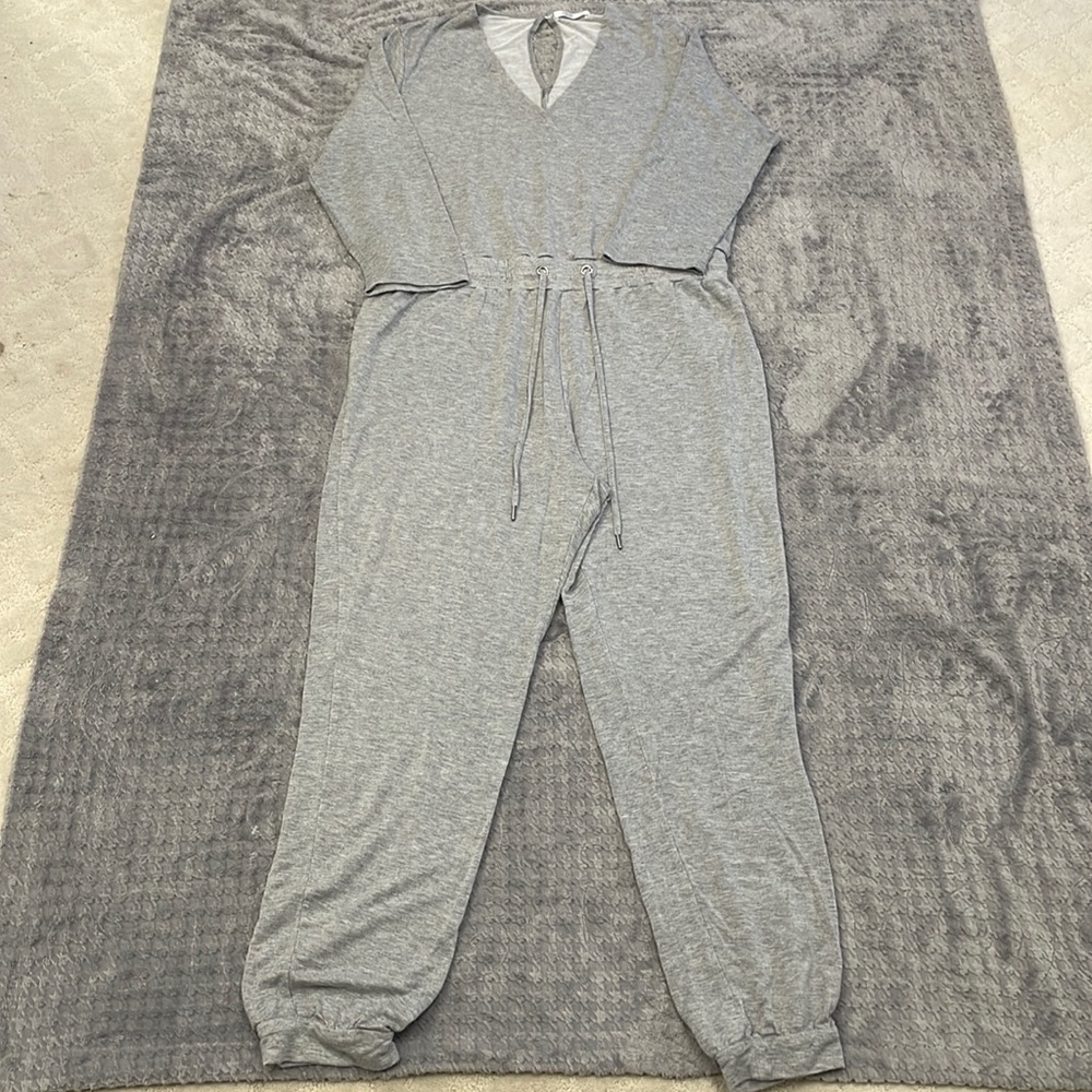 Blue Orchid large grey jumper